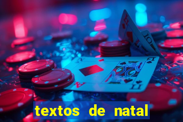 textos de natal para leitura